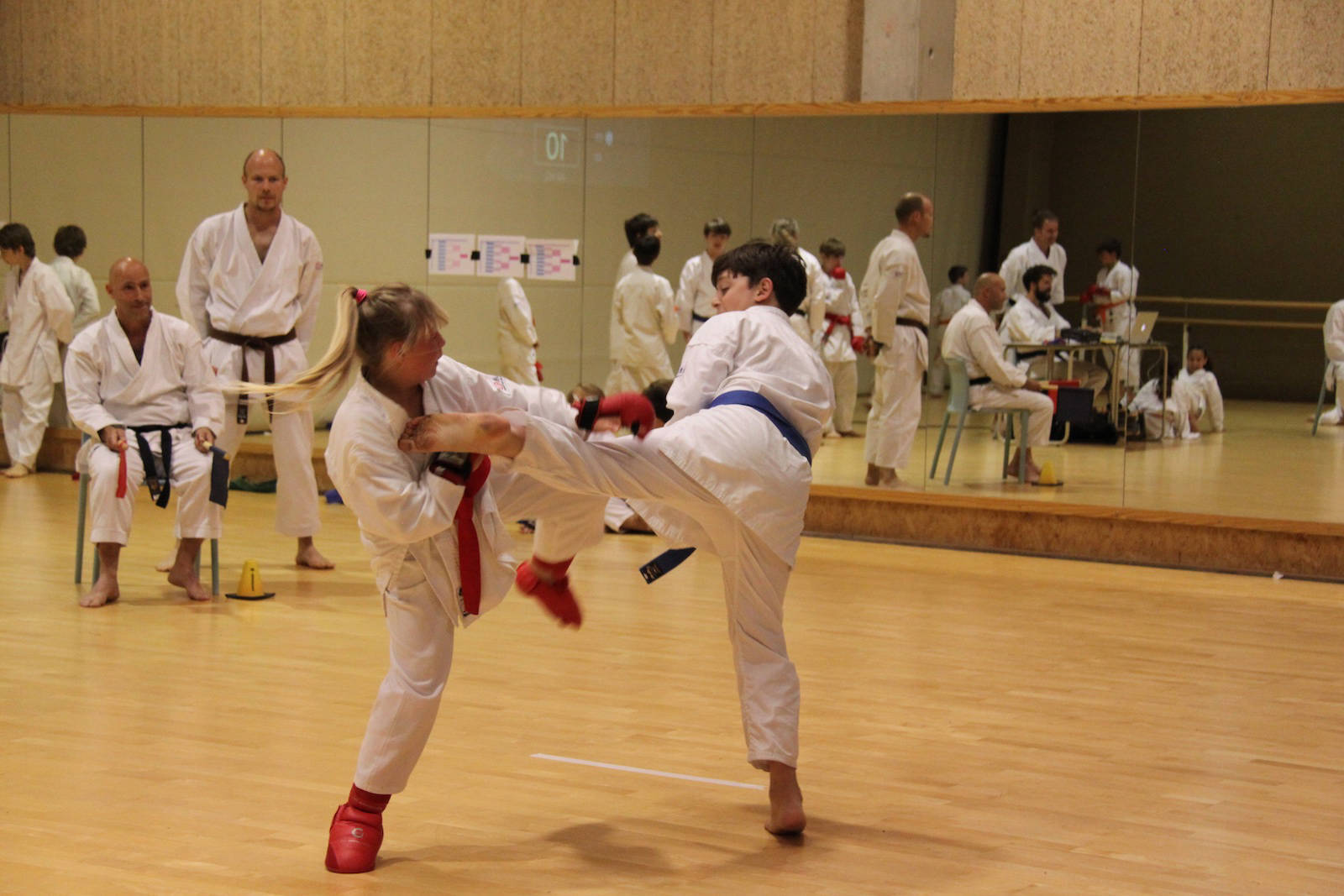 Karate wedstrijden